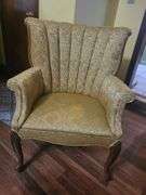 Vintage Channel Back Chair