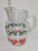 Vintage Strawberry Pitcher