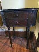 Vintage Wooden Sewing Table