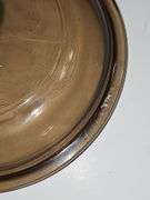 Vintage L'ovenware Amber Casserole Baking Dish with PYREX lid