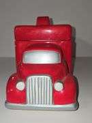 Coca-Cola delivery truck ceramic cookie jar.