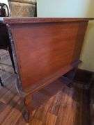 Faux Book Side Table with 3 Drawers