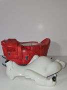 2002 Coca-Cola Polar Bear on a Sled cookie jar