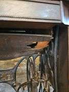 Vintage Singer Sewing Machine with Treadle