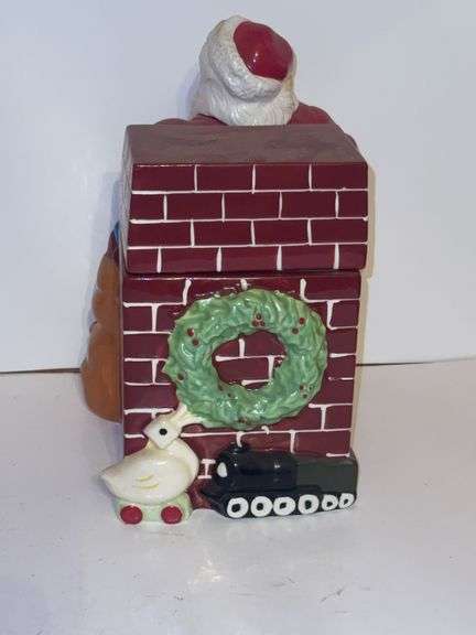 Coca Cola Santa Clause In Chimney Holding A Coke Cola 2005