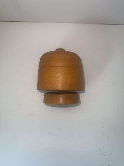 Vintage wooden butter mold