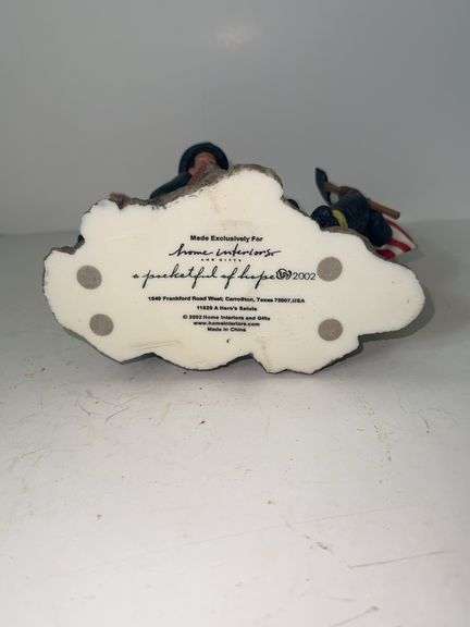 2002 Home Interior "A Heros Salute" figure