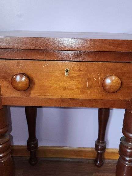 Cherry side table