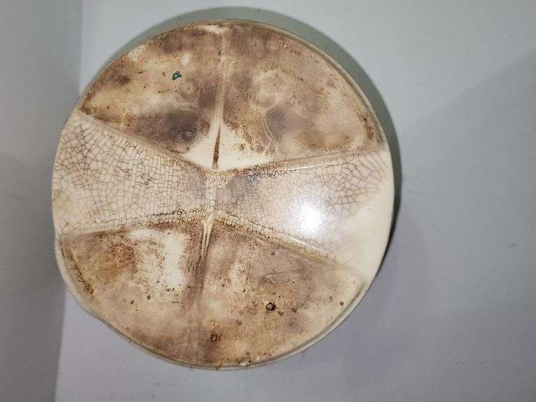 Vintage American Bisque Coffee Pot Tea Kettle Cookie Jar Wire Handle