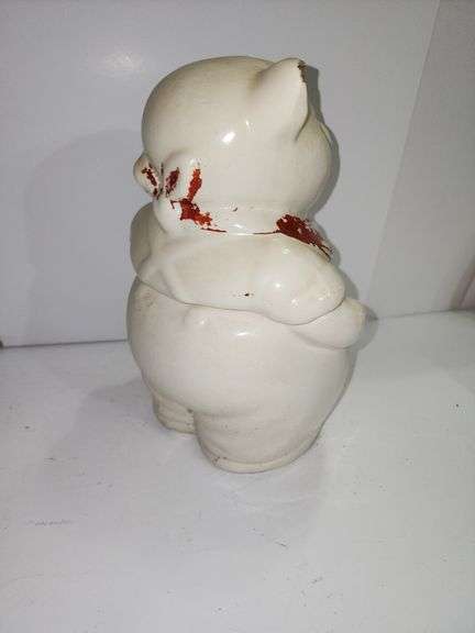 Vintage Smiling Pig cookie jar