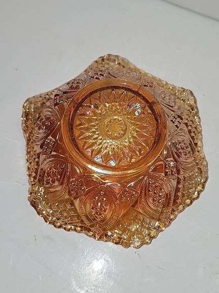 Marigold colored small bowls