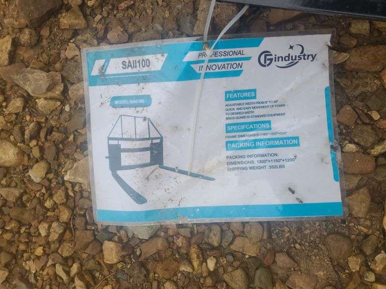 AGT Skid Steer Pallet Forks