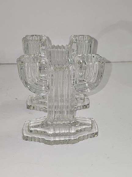 Vintage Anchor Hocking candle holders