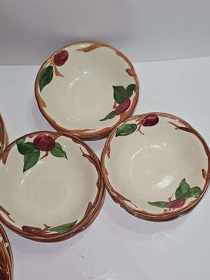 Vintage Franciscan Apple salad plates & small bowls