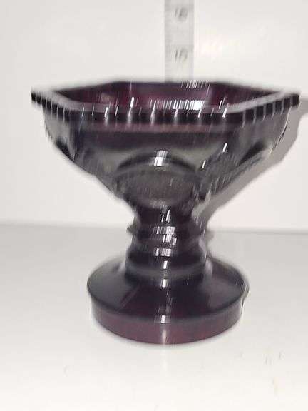 Ruby Red Glasswear pieces