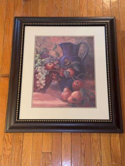 "Home Interiors Fruit Wall Decor"