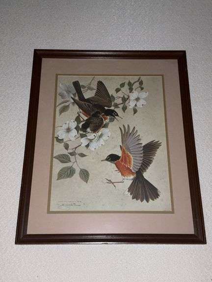 Birds & floral Prints