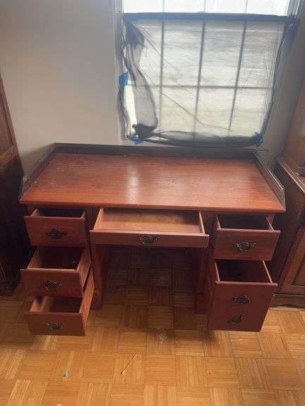 Wooden desk