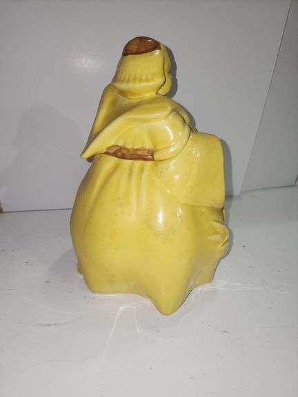 Vintage Red Wing Pottery Friar Tuck Thou ShallNot Steal