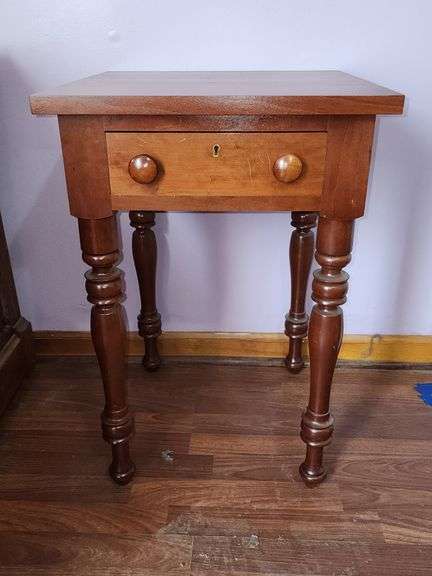 Cherry side table