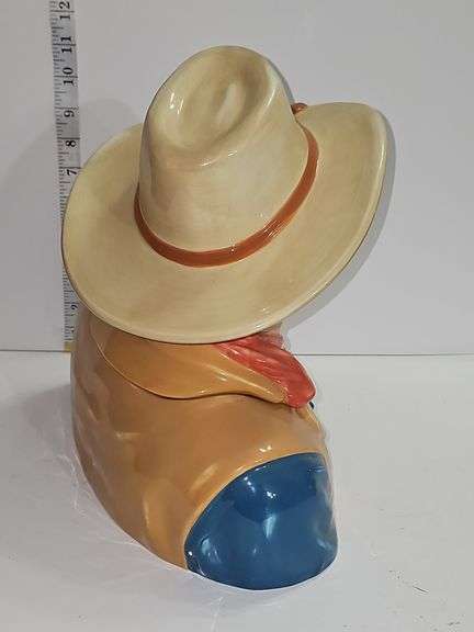 John Wayne bust cookie jar
