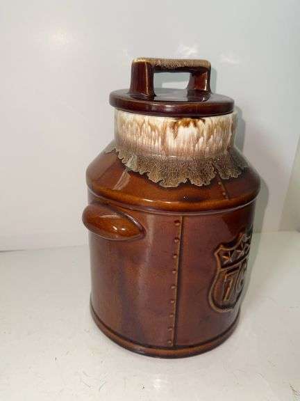 Vintage Bicentennial "Liberty Bell" cookie jar - USA on the bottom