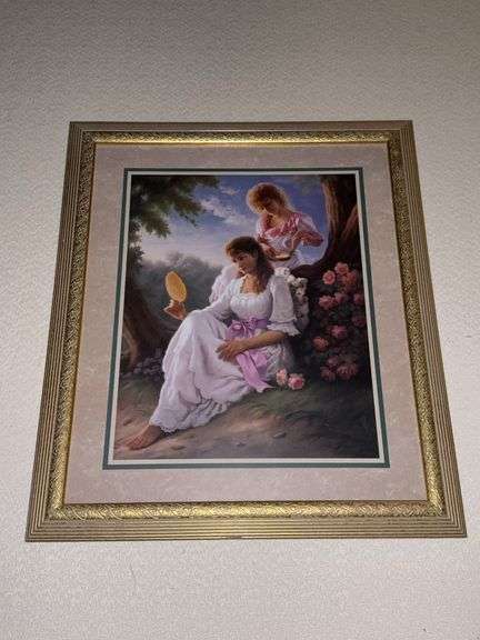 J. Gibson framed print