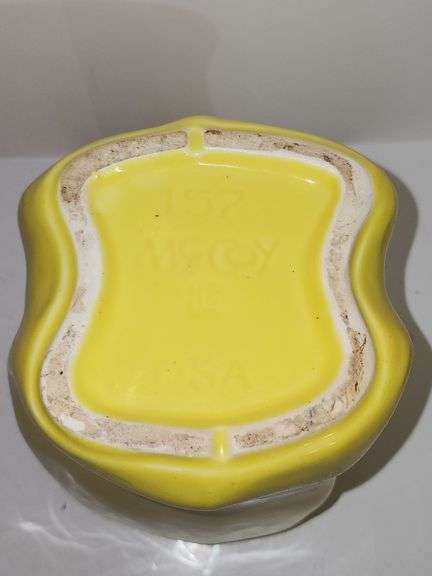 McCoy Pottery Yellow Pepper Cookie Jar.
