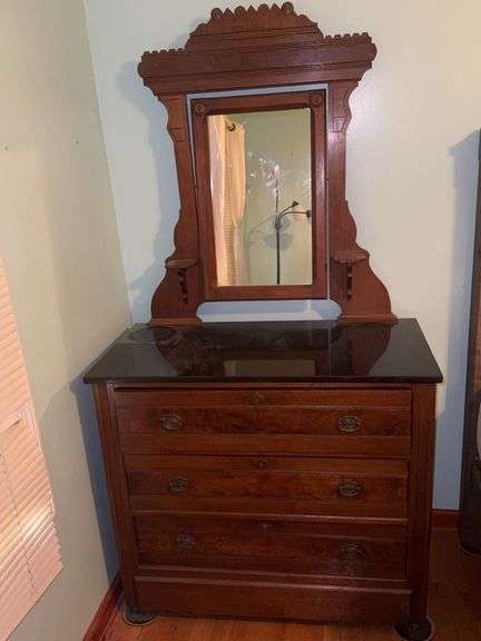 Antique Mahogany Dresser