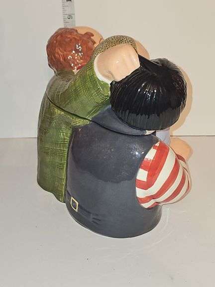 1997 Three Stooges Ceramic Cookie Jar