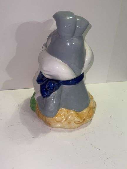 Vintage Warner Brothers 1993 Looney Tunes Bugs Bunny Cookie Jar Canister