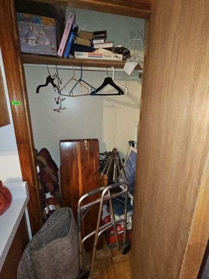 Closet contents