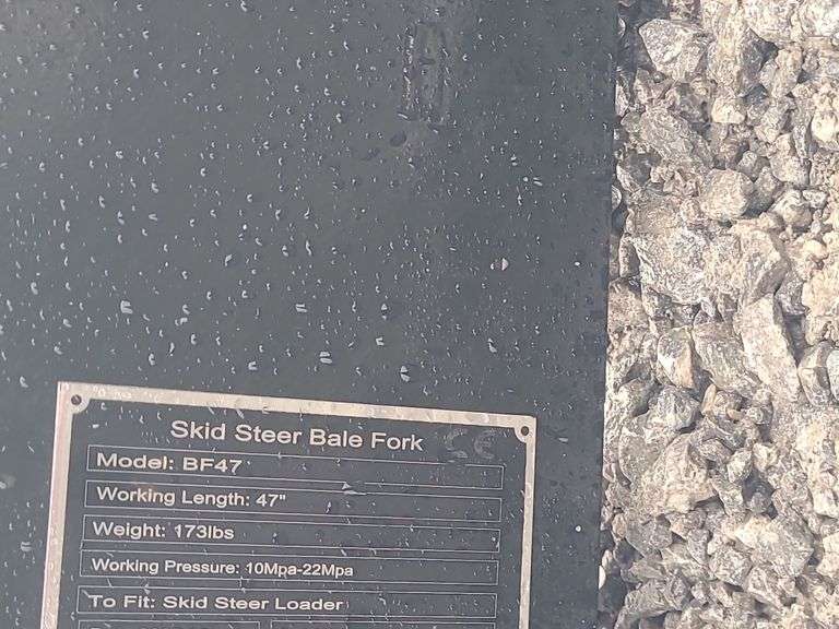 Skid Steer Bale Forks