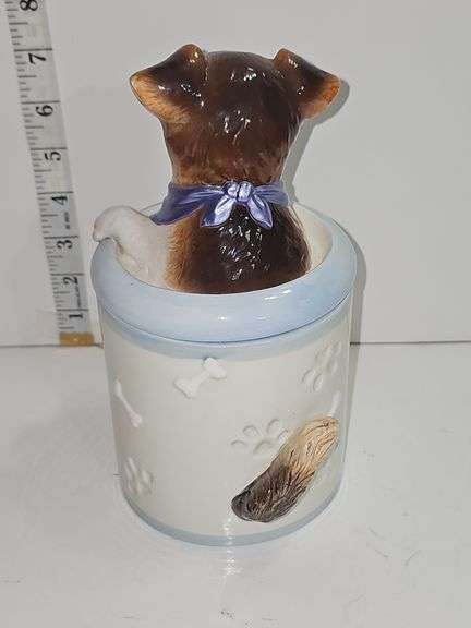 Jack Russell cookie jar
