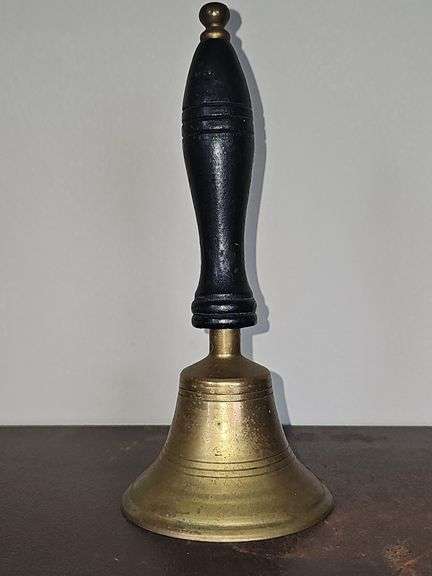 Brass hand bell/school bell