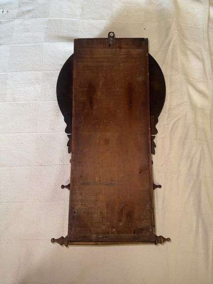 Vintage oak wall clock