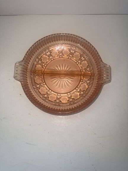 Pink glassware 2 pcs