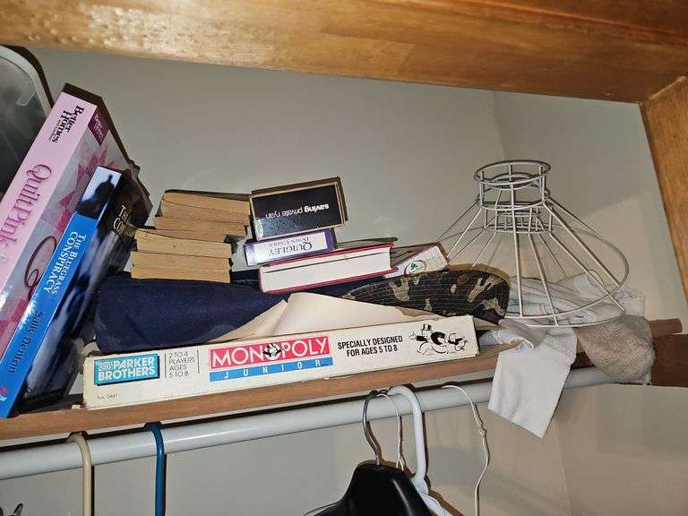 Closet contents