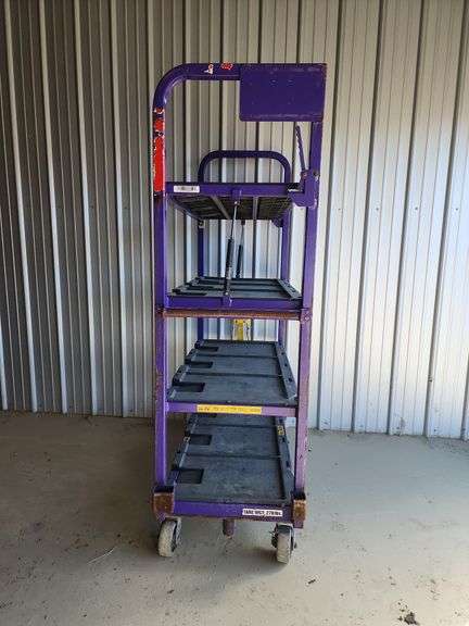 4 Tier Shelf Cart on Rollers