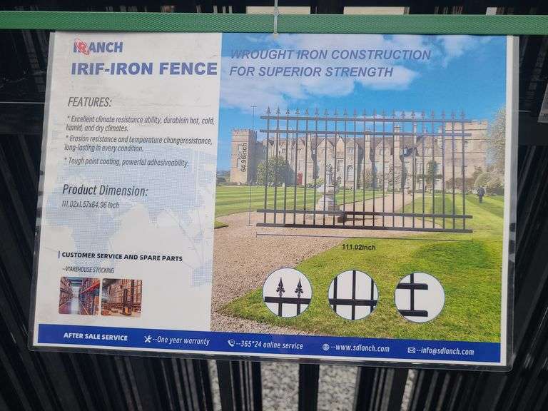 Iron Fence Panels