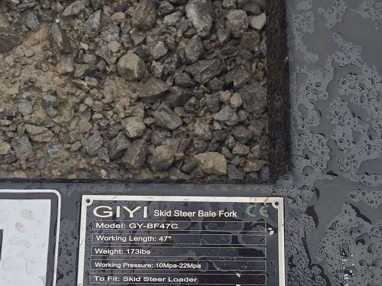 Skid Steer Bale Fork