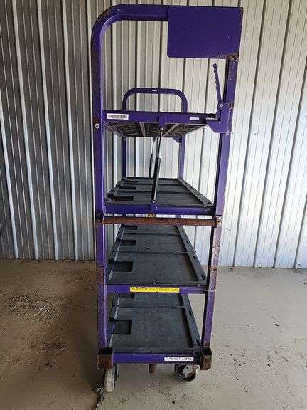 4 Tier Shelf Cart on Rollers