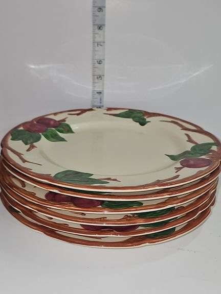 Vintage Franciscan Apple dinner plates & dessert plates