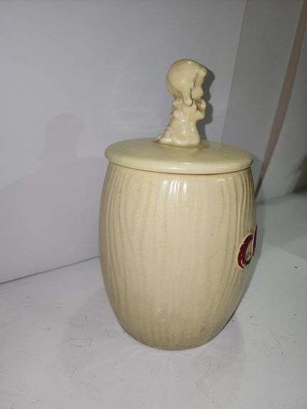 Vintage Praying Girl Cookie Jar