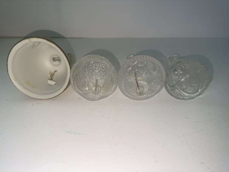 4 vintage bells