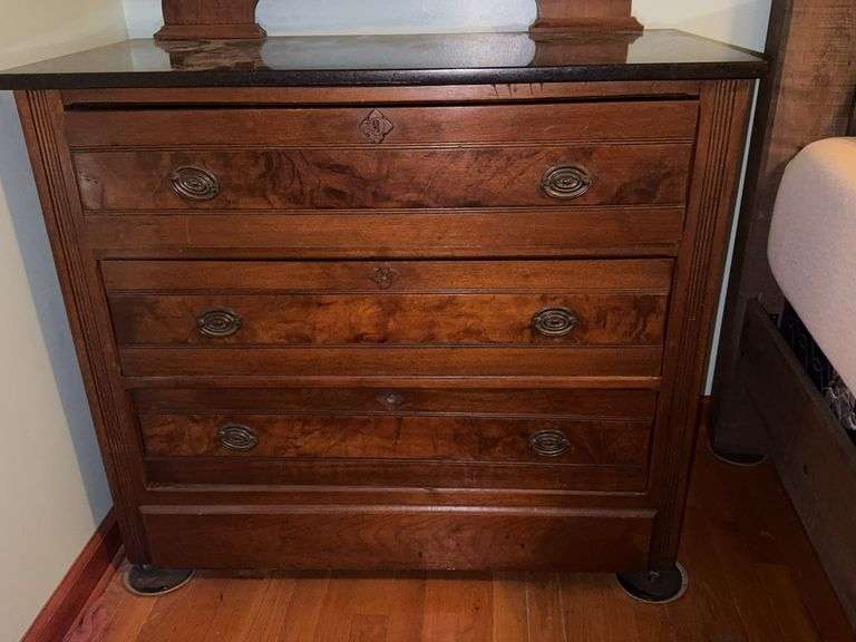 Antique Mahogany Dresser