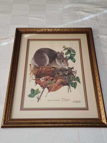 Paul Overstreet franed prints & Owl framed print