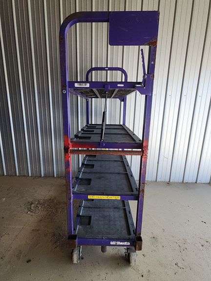 4 Tier Shelf Cart on Rollers
