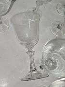 Crystal water goblets