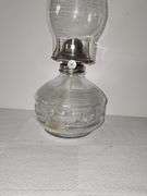 Oil lamp beehive blocks design and clear glass chimney
